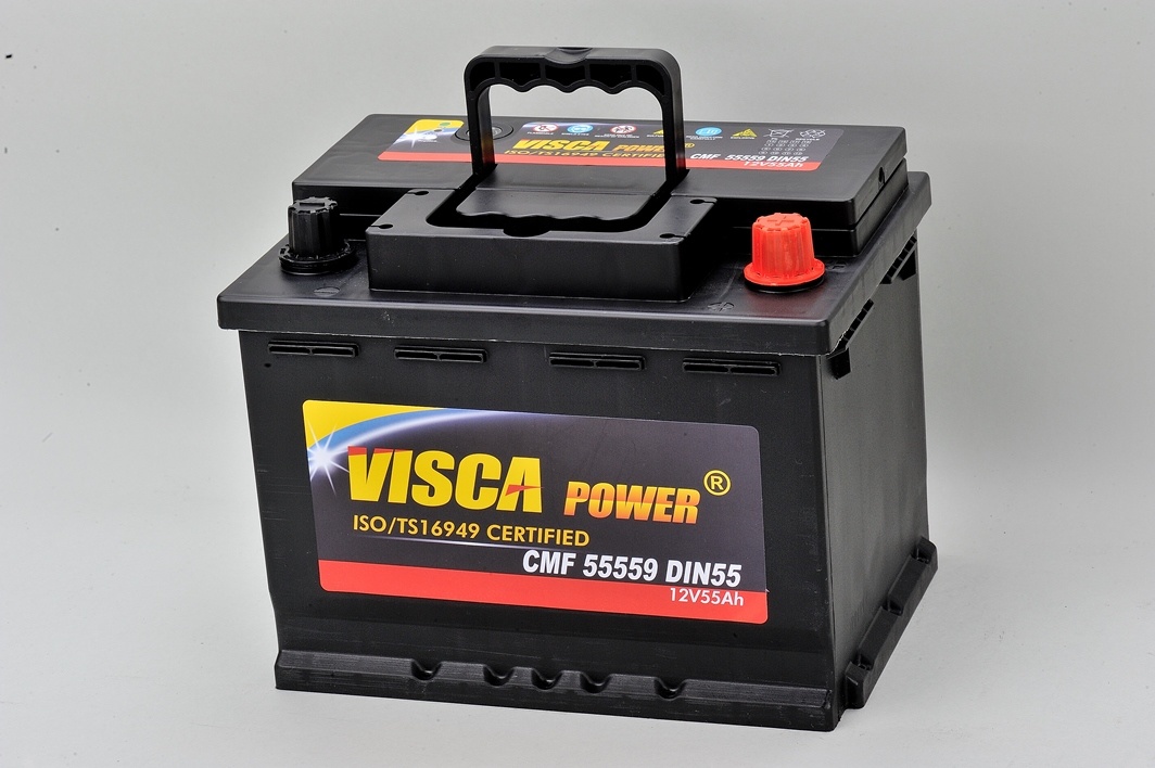visca Batterie TB (- +) 55559 12V 55A Sans Entretien (24.2X17.4X18.9)cm  VISCA — Petite Vitesse